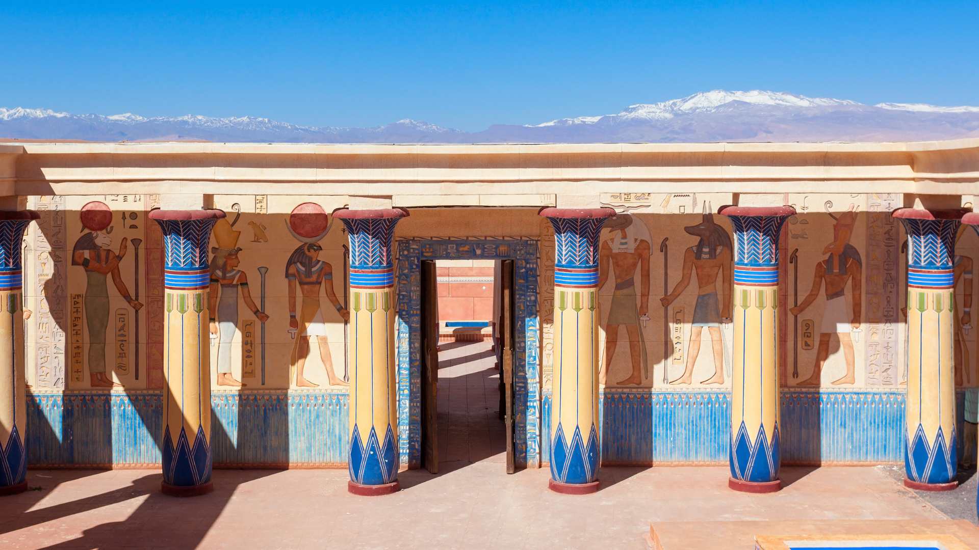 Excursion au site cinématographique de l'Atlas Studios